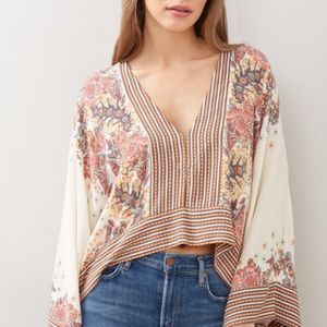 NWT Free People Mix and Match Top